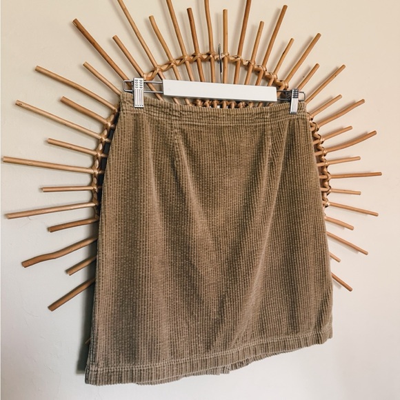 90s Corduroy Mini Skirt - Picture 1 of 6